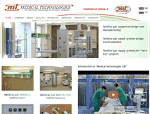 Tablet Screenshot of medtech.lt
