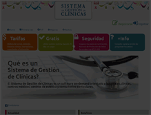 Tablet Screenshot of clinicas.medtech.com.ar